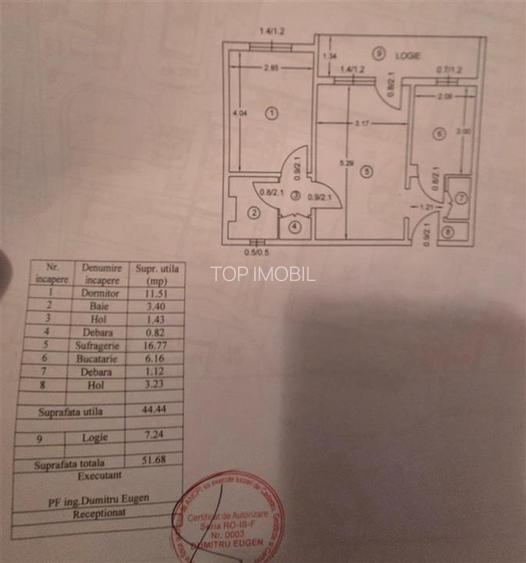 Apartament 2 Camere - Etaj 1 - Tatarasi - 5
