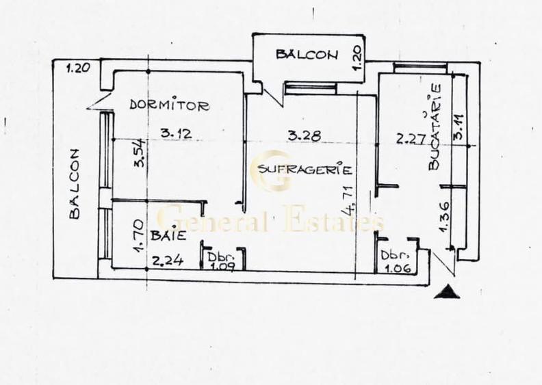 Vânzare apartament | 2 camere | Mutare imediată | 5 minute de Palas - 14