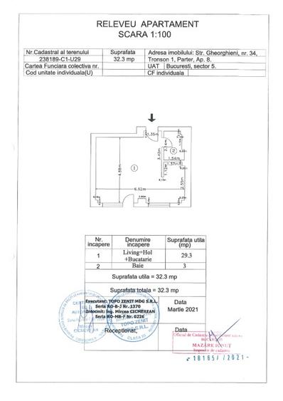 Studio exclusivist la parter cu terasă privată – Zona Marriott