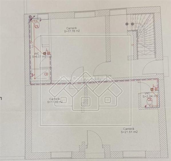 Casa individuala in Sibiu, 373mp teren, 8 camere, pretabila investitie - 7