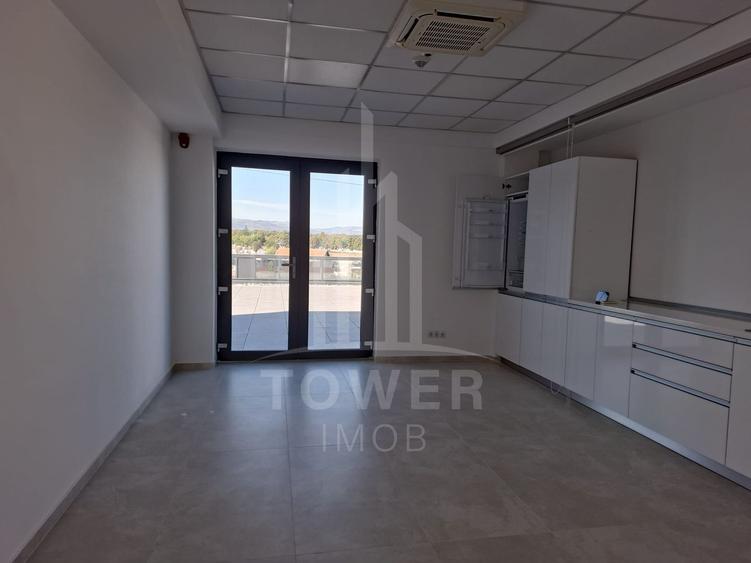 Spațiu de birouri premium, în clădire nouă – 200 mp utili + terasă 100 mp