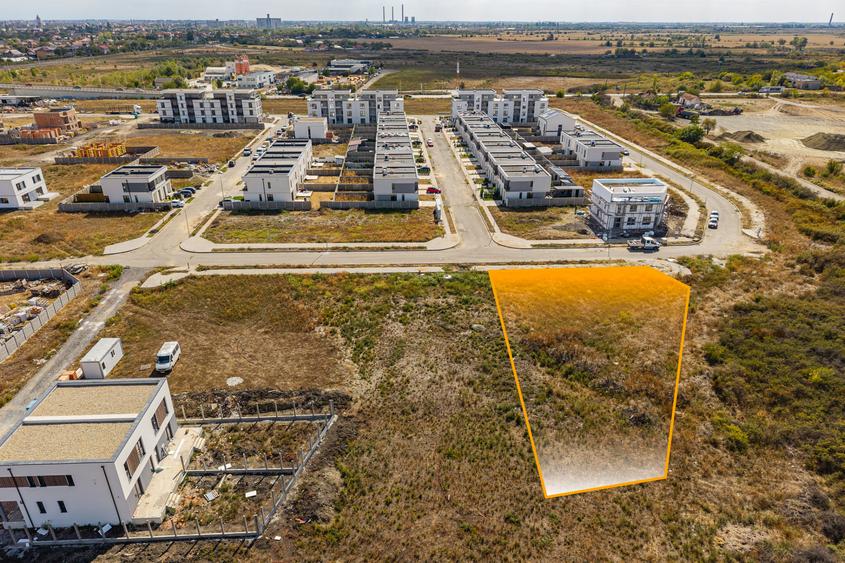 TEREN 863 mp, cu 2 fronturi, la asfalt, Mehala-Timisoara, COMISION 0