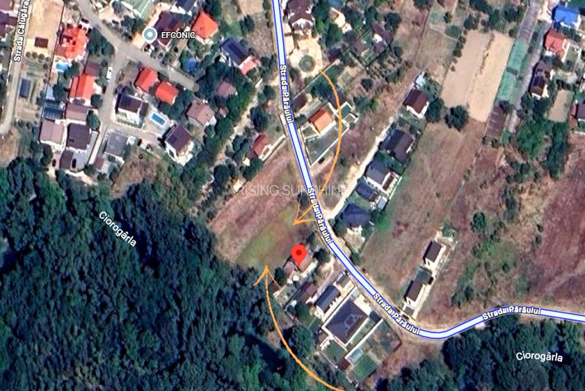 Teren intravilan | 1000 mp | Magurele | Toate utilitatile - 3