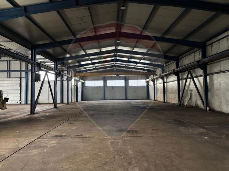 Spațiu industrial în Deva - Platformă betonată, 2 hale , linie CFR