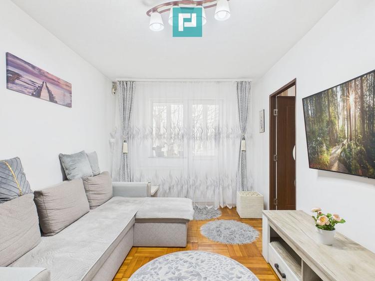 Apartament cu 3 camere complet mobilat și utilat