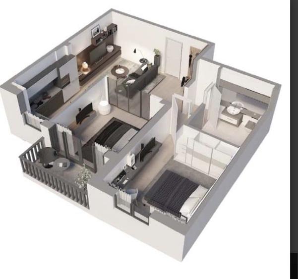 Apartament 3 camere Soho Residence