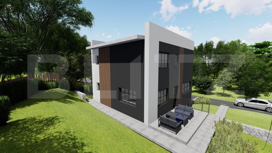 Teren 450mp cu AUTORIZATIE D+P+M -201 mp construiti, zona Sararie