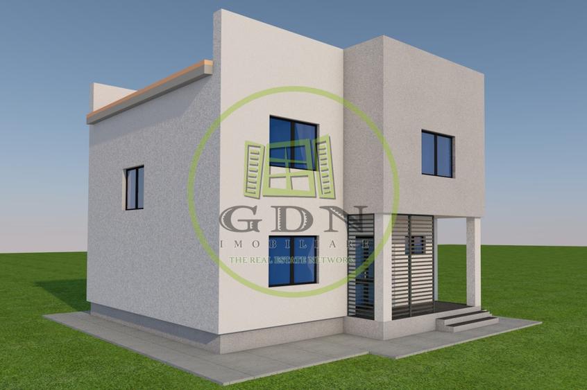 Casa P+1, 341 MP teren, 120 MP utili, comuna Malu Mare, zona Selgros