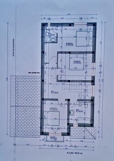 AV642 Casa cuplata prin garaj, Dumbravita, zona EXCELENTA
