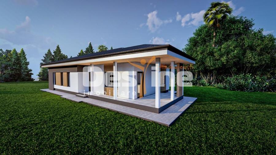 Casa individuala, plan parter, 108 mp