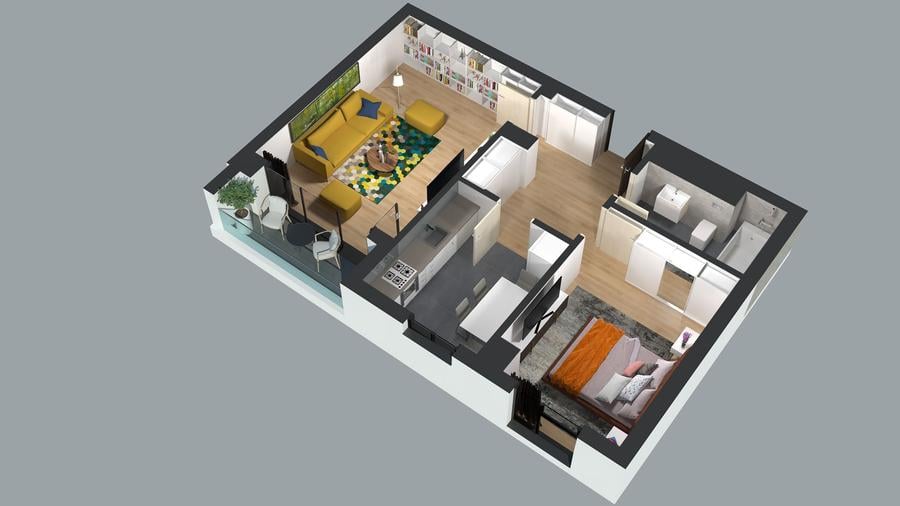 Apartament cu vedere panoramica-Complexul Stundentesc Timisoara