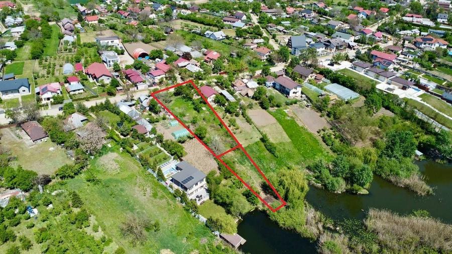Teren intravilan 1500mp Tancabesti cu deschidere la Lacul Snagov !