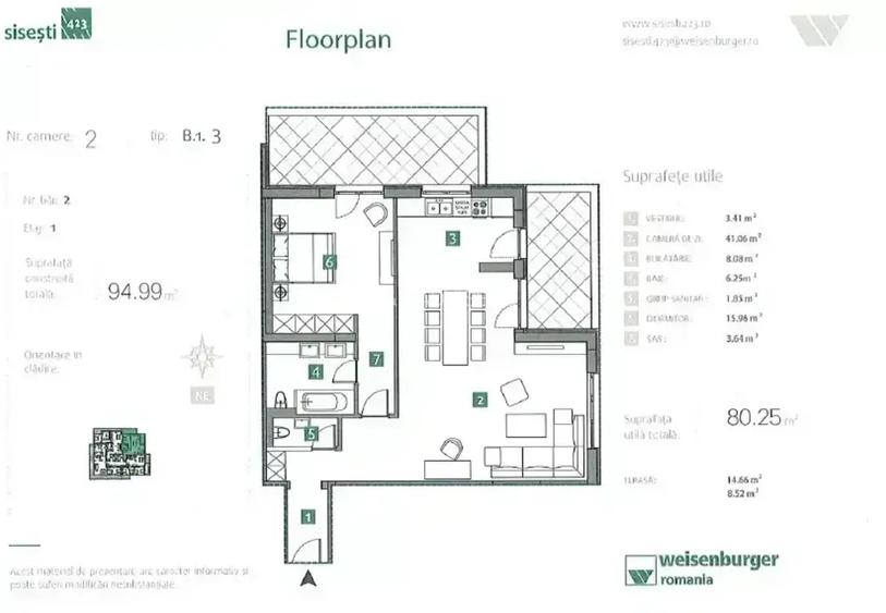 Apartament 2 Camere I Vedere Lac I Metrou Straulesti | Finalizat |LUX - 13
