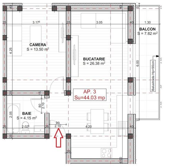 Giroc – zona ESO | Bloc nou P+3 | Lift | TVA si Loc de Parcare incluse