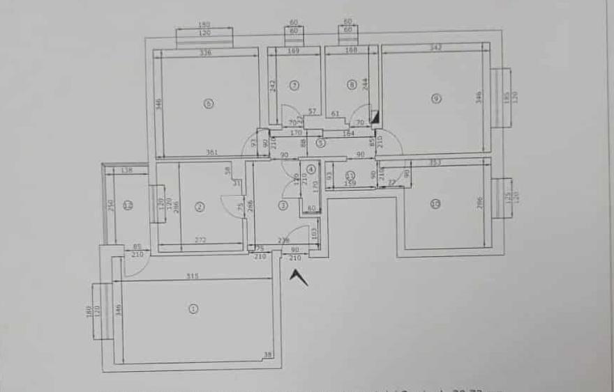 Apartament 4 camere Nicolina-Rond Vechi-Lidl, necesita renovare