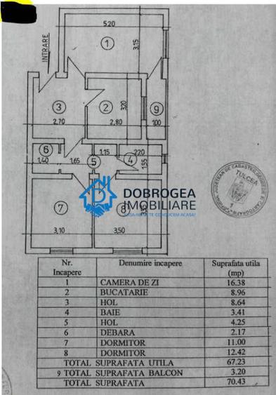 SABINEOR- 3 CAMERE DECOMANDAT ,CENTRALA GAZ