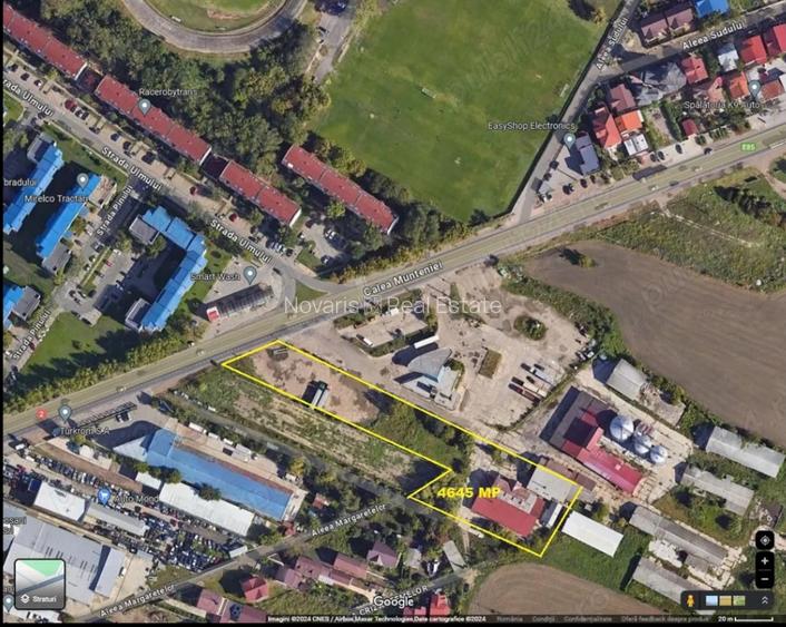 Teren Intravilan 4.645 mp la E85 – Vizibilitate și Vad Comercial - 4