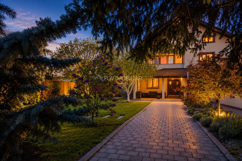 VILĂ EXCEPȚIONALĂ TUNARI | 1534 MP TEREN | 5 DORMITOARE | GARAJ + CRAMĂ - 2
