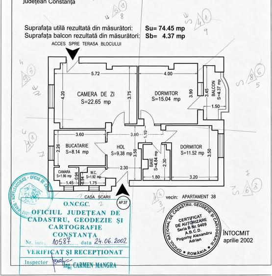 3 camere | Faleză Nord | 160 m de plajă | 75 mp utili - 19