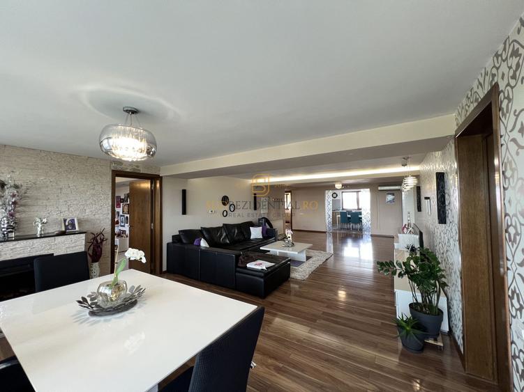 Apartament spațios 5 camere, 232 mp, mobilat și utilat modern, Popesti