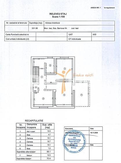 Casă individuală 4 camere D+P+1 133 mp mobilată și utilată