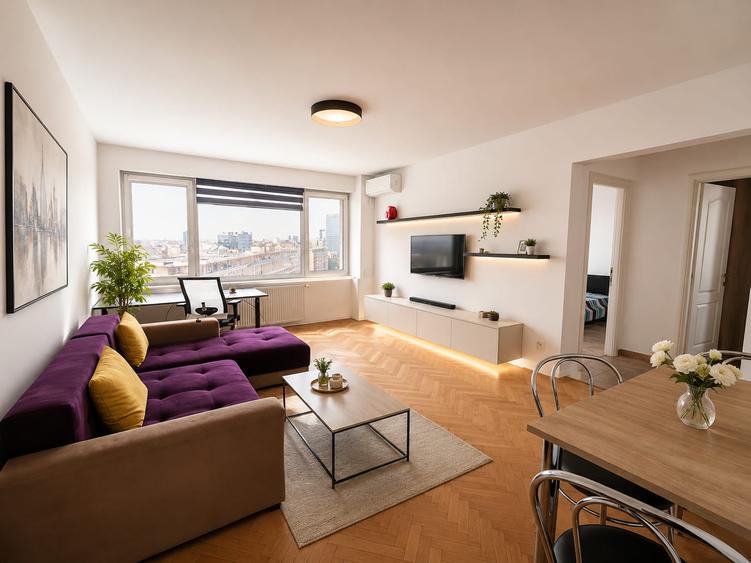 Cismigiu- apartament de 3 camere splendid
