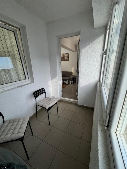 Garsoniera mobilata si utilata la etajul 1 in bloc cu lift - 11