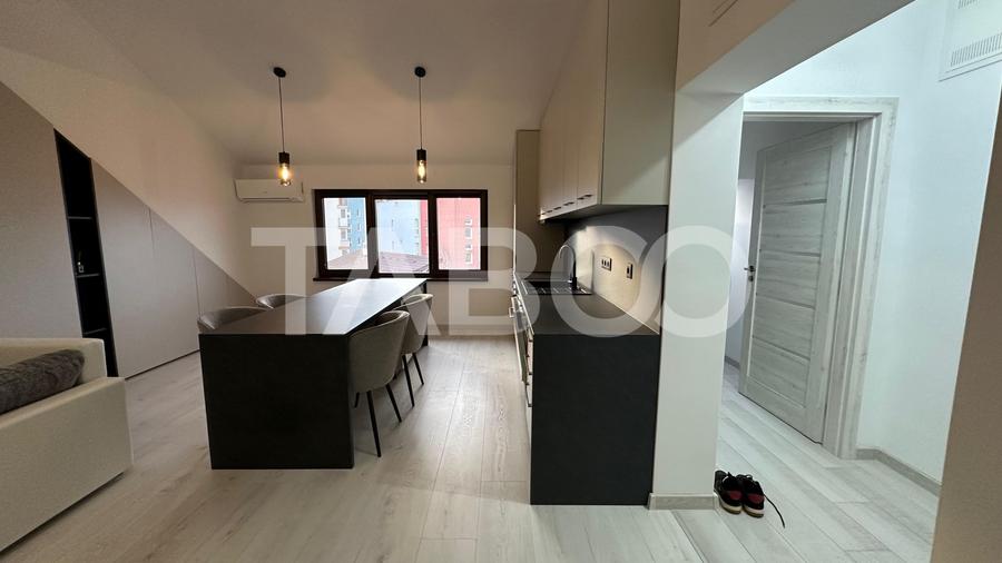 Apartament prima inchiriere 3 camere 72 mpu zona Strand Sibiu