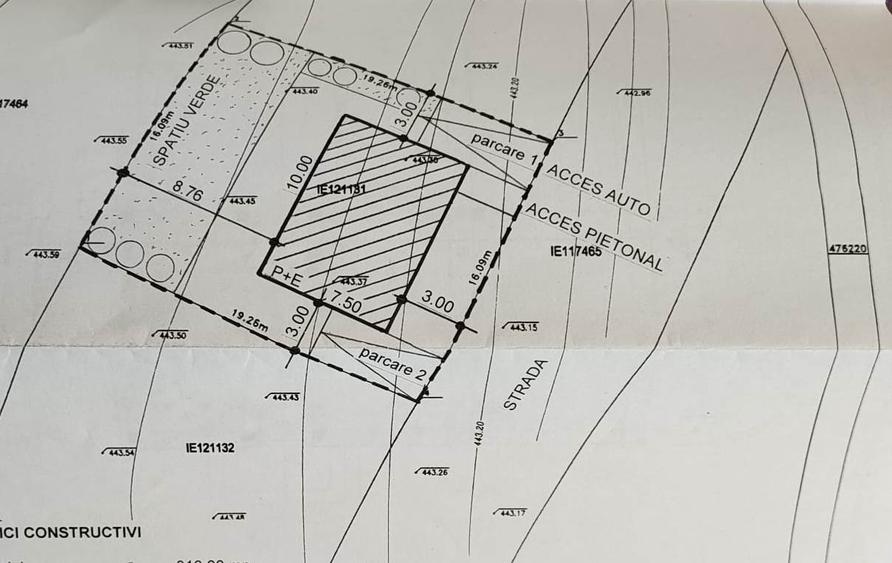 Casă individuală modernă – 4 camere ,124 mp utili , Teren 310 mp – Cristian