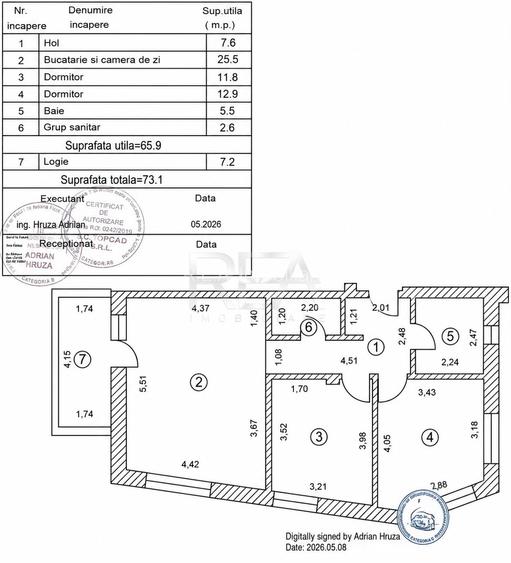 3 camere 2 băi 73 mp, bloc nZEB, Doamna Ghica - 14