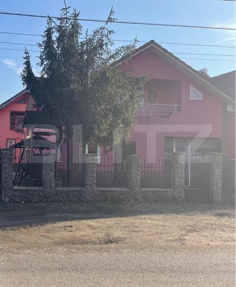 Casa semifinisata, 2 camere, 130 mp, cu spatiu comercial, zona Cepari