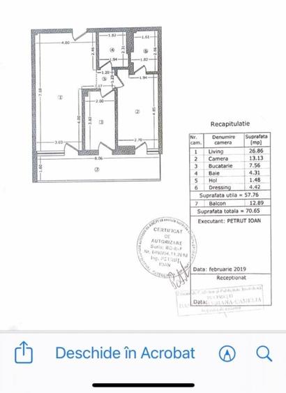 Apartament 2 Camere GranVia Park | Loc de Parcare Inclus | Centrala | Bloc Nou