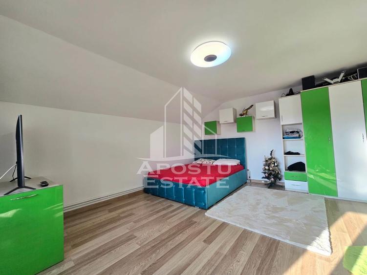 Casa individuala de vanzare, vatra satului Sag, teren de 1.800 mp, mobilata