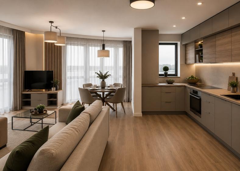 Apartament 3 camere- gradina de 41 mp - Lebada Lake Residence+1 parcare subteran