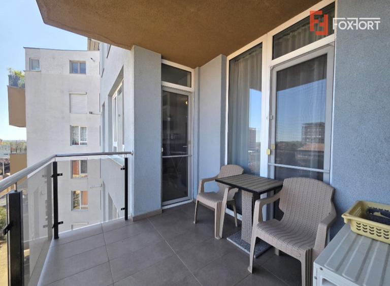 Apartament 2 camere cu balcon | Via Romana, Arad | 60 mp utili | Mobilat complet