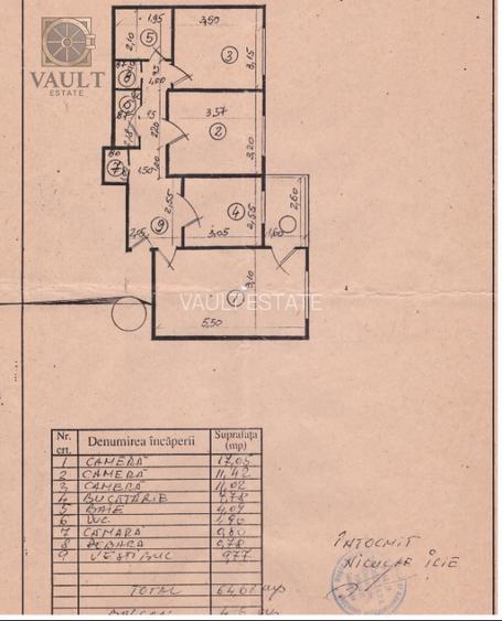 Apartament 3 camere -2 bai -Nicolae Grigorescu - 1