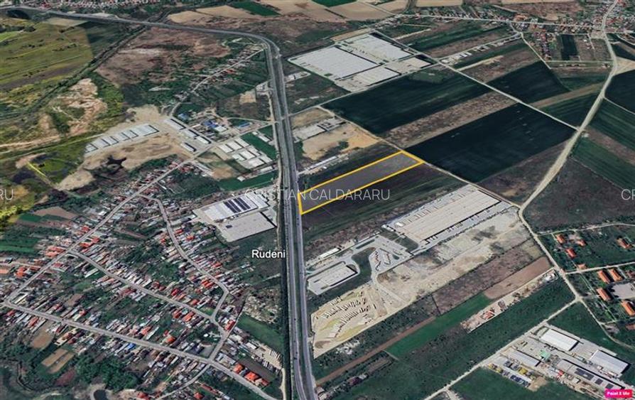 Vanzare teren industrial Chitila - Centura - Rudeni, Ilfov