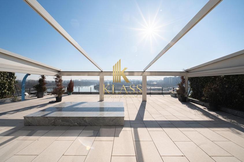 Penthouse cu vedere panoramică către Lacul Tei – Laguna Residence