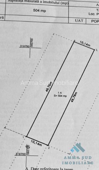 Teren Intravilan - 1.008 mp - Zona Buna - Strazi Asfaltate - 2