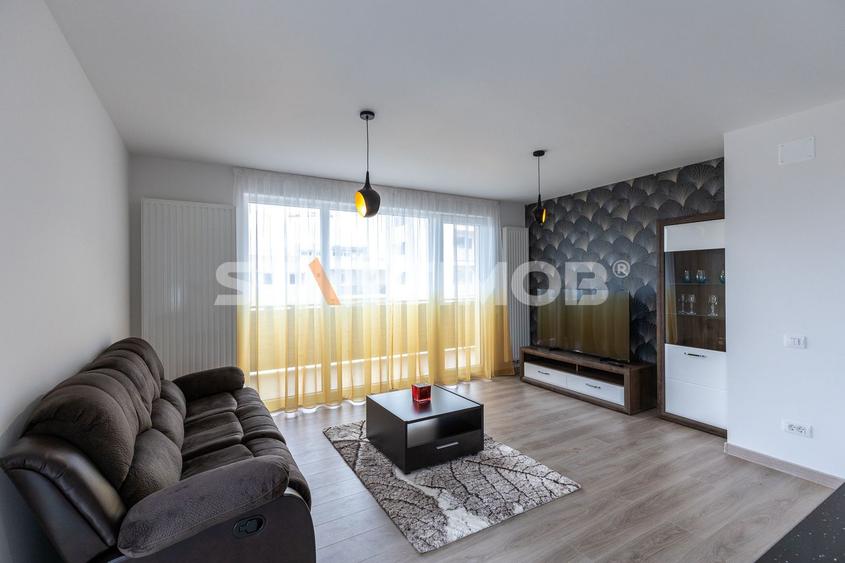 Apartament mobilat 3 camere Urban Plaza cu parcare