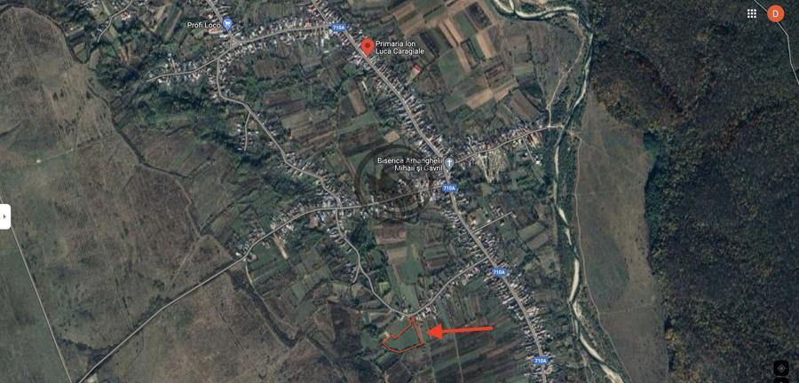 Teren intravilan de vanzare | 11.000 mp | Ghirdoveni | Comision 0%