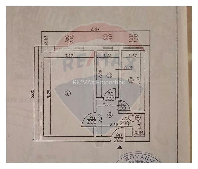 Garsonieră de vânzare, Ploiești – 30,75 mp utili, parter, liberă - 10