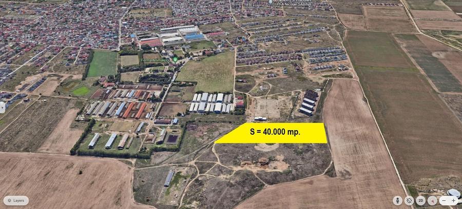 Ocazie ! Langa Ferma animalelor si noua Baza Sportiva, 40.000 mp. teren
