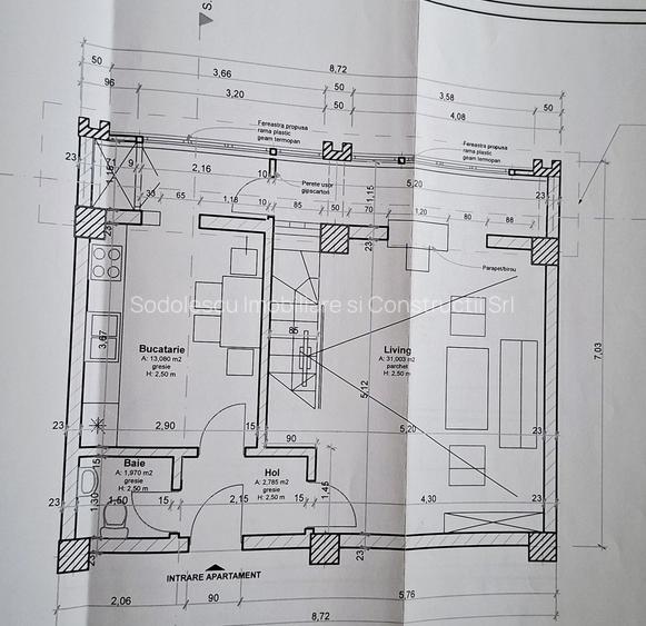 Apartament cu 4 camere si scara interioara - zona Judeatan - 28