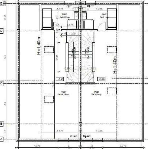 Casa noua , D+P+E+M, cu 5 camere, garaj dublu, in Dambu Rotund!