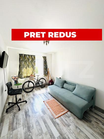 Apartament 2 camere, decomandat, etaj intermediar de vanzare