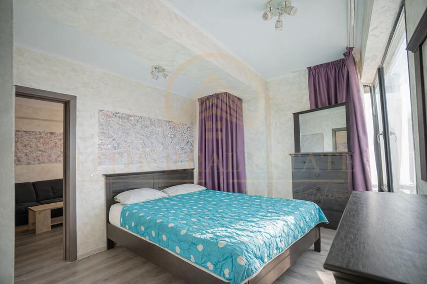 Tomis Nord/Campus - Apartament cu 2 camere, mobilat si utilat, etaj 3.