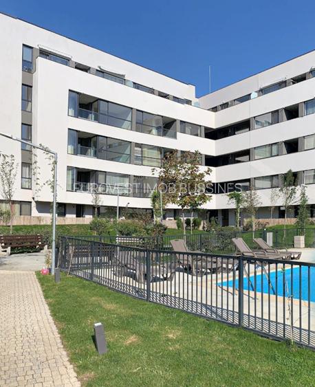 Apart.2 cam., imobil 2022, parcare, piscina, Bucurestii Noi