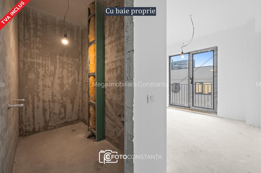 ✅Decomandat: Apartament 3 camere și 2 băi, la alb - Tomis Plus, Elvila - 9