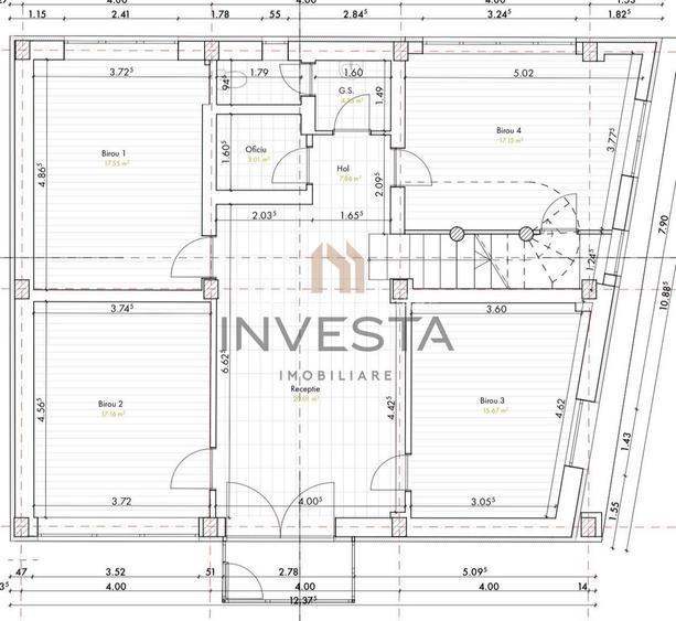 Cladire Individuala 311 mp |  Central | Ideal pentru Birouri, Clinica! - 1